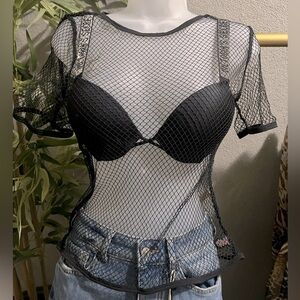 Victorias Secret fishnet shirt ONLY